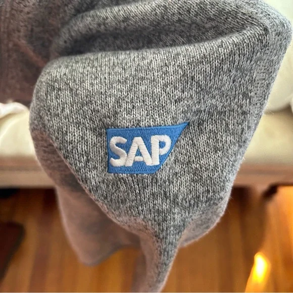 Patagonia Women's Small S Gray Grey Better Sweatet 1/4 Zip SAP - Picture 5 of 5